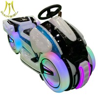 Tour d'enfants de Hansel sur le scooter électrique d'amusement de lumière de la moto LED pour l'amusement de centre commercial et de parc