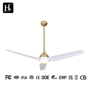 Ventilador de Techo LED de Alto Flujo de Aire, 6 Velocidades, Motor DC Silencioso, 3/5 Aspas, Diseño Moderno, Cuerpo de Lámpara de Hierro y ABS para Hogar y Oficina - Product Image 4