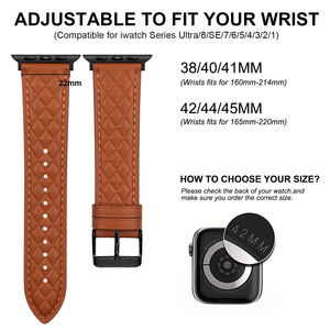 <span class=keywords><strong>Bracelet</strong></span> de montre rétro en <span class=keywords><strong>cuir</strong></span> véritable pour <span class=keywords><strong>Apple</strong></span> Ultra 9 8 <span class=keywords><strong>7</strong></span> 6 5 4 3 2 1 <span class=keywords><strong>Bracelet</strong></span> en <span class=keywords><strong>cuir</strong></span> pour Iwatch 49mm 42mm - Product Image 3