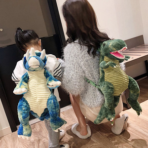 Vendita calda di alta qualità per bambini divertente e Casual 50cm dinosauro peluche zaino giocattolo in vendita - Product Image 3