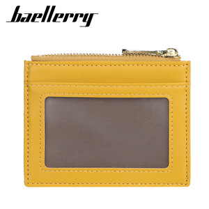 กระเป๋าใส่บัตรผู้หญิง Baellerry ขนาด 4 นิ้ว หนัง PU ซิปใส่เหรียญ ช่องใส่บัตรหลายช่อง ใช้ได้ทุกวัน - Product Image 3