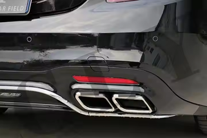 Paraurti posteriore originale per parti Auto per Benz classe S 2018 + W <span class=keywords><strong>222</strong></span> modificato S 63 S 65 Amg diffusore posteriore e tubo di scarico - Product Image 6