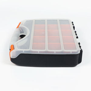 Boîte à outils en plastique transparent personnalisée, multifonction, pour vis, écrous, boulons, pièces, boîte <span class=keywords><strong>de</strong></span> rangement organisateur - Product Image 6