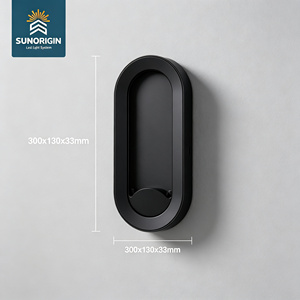 Luminaires muraux étanches en cristal pour extérieur, montage mural, IP65, LED, pour jardin, décoration murale - Product Image 2