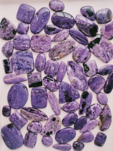 Charoite Paua naturelle polie à la main pierre en vrac Cabochon de pierres précieuses de qualité supérieure pour la fabrication de bijoux Lot en gros - Product Image 5