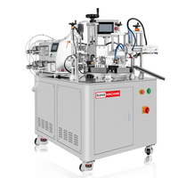Machine semi-automatique de remplissage et de scellage de tube de bandes pour l'essence cosmétique