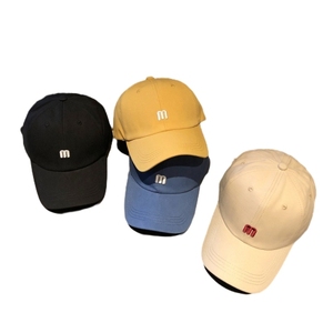 Baseball Cap Custom Initial M <b>Women</b> Fast Delivery in 15 Days Embroidery Puff Printing Common Fabric - Product Image 6