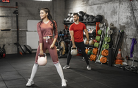 Pesa Rusa de Fitness con Color Personalizado y Logotipo Personalizado, Estilo de Competición Hueco
