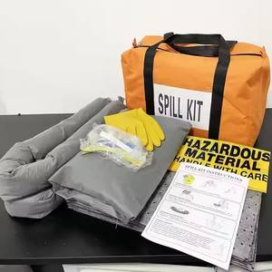 Haorui USK-120 30L Kit d'entonnoir universel portable anti-déversement pour traitement d'urgence, pour fuites de liquides chimiques montées sur véhicule - Product Image 1