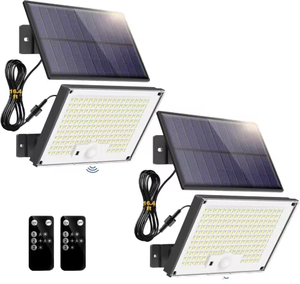 Solar Flood <b>Light</b> Outdoor ABS Material LED Field Lamp Garden Lighting Solutions <b>Remote</b> <b>Controller</b> - Product Image 1