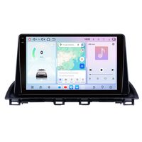 Nouvel autoradio Android 15 Octa Core 4+64 Go Écran tactile complet Navigation GPS Radio de voiture 9 pouces DSP pour Mazda 3 Axela 3 2013-2018