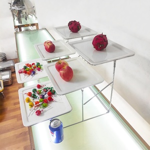 Articles <span class=keywords><strong>de</strong></span> restauration pour buffet santé 3 niveaux pierres précieuses apéritif salade fruits <span class=keywords><strong>de</strong></span> <span class=keywords><strong>mer</strong></span> plateaux à fruits support <span class=keywords><strong>plateau</strong></span> <span class=keywords><strong>de</strong></span> service en céramique porcelaine blanche - Product Image 3