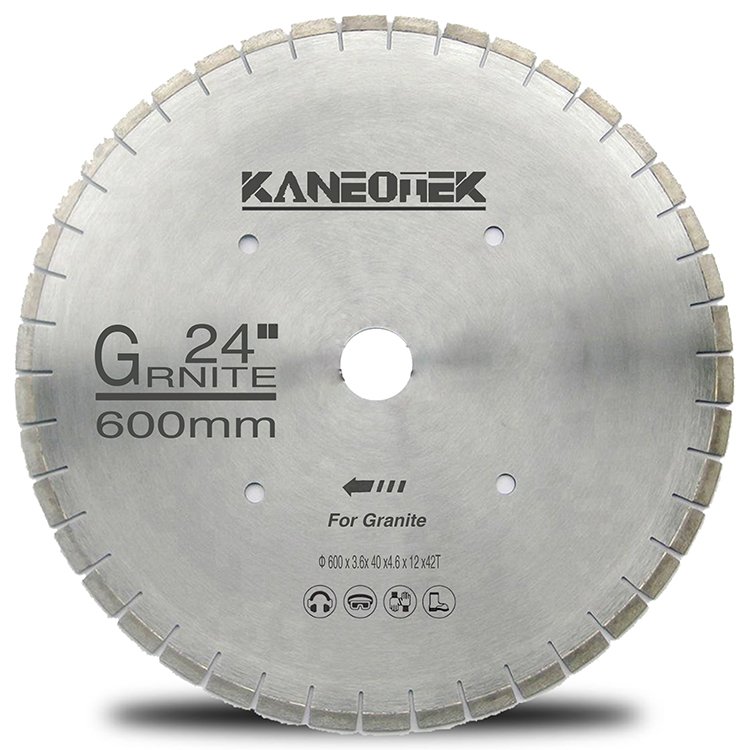 KANEOTEK 24 pollici 24 "600mm diamante circolare lame per sega lame per taglio pietra disco da taglio diamantato per taglio pietra granito