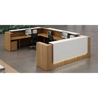 Table de réception en bois de haute qualité Bureau de réception Hôtel Salon Bureau de réception