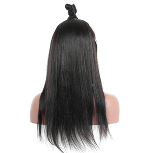 Las ventas de viernes negro venta al por mayor envío gratuito cutícula alineada pelo brasileño sin procesar de la Virgen de cabello humano completo pelucas de encaje recto - Product Image 5