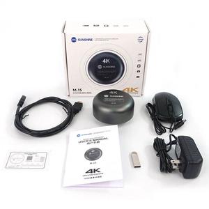 SUNSHINE <span class=keywords><strong>M</strong></span>-15 kamera 4K 60fps, mikroskop trinokular HD kamera mikroskop untuk perbaikan ponsel - Product Image 6