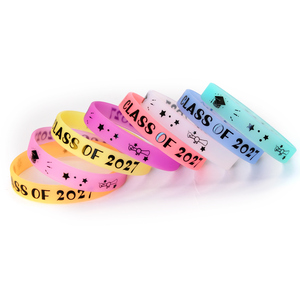 Braccialetti in Silicone Economici per la Classe del 2027, Bracciali in Gomma per Cerimonie di Laurea e Eventi Scolastici - Product Image 2