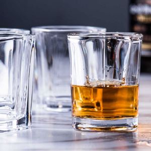 Juego de Vasos de Vidrio Transparente Grueso para Vino Blanco, Licores, Whisky, Copa Pequeña, Copa de Una Sola Cabeza, Copa de Whisky Tipo Bala - Product Image 2
