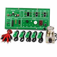 Kit d'expérimentation de logique numérique pour la salle de classe de physique : Modules de capteurs (Thermistance, Son, Reed, Hall, Photo-résistance) avec 5 sorties pour diverses applications