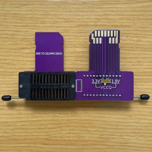 อะแดปเตอร์ RT809H eMMC เป็น SD การ์ด 8 บิต BGA153 169 221 100 ซ็อกเก็ตทดสอบ RT809H eMMC เป็นอะแดปเตอร์ SD W457 - Product Image 4