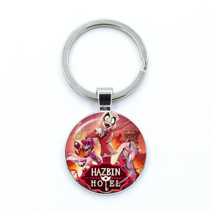 Porte-clés pendentif Anime Hell Inn, Hazbin Hotel, dessin animé, vente en gros - Product Image 5