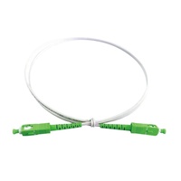 Al aire libre 2,0mm 1 metro SM Simplex 9/125 FTTH Cable óptico Patch Cord LC SC/PC SC/APC Conector SX Cable de conexión de fibra óptica