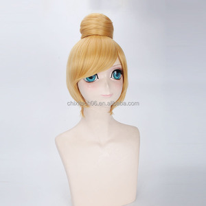 Peluca <span class=keywords><strong>de</strong></span> Cosplay <span class=keywords><strong>de</strong></span> la Princesa Desni, Estilo Hada Tinker Bell, Peluca <span class=keywords><strong>de</strong></span> Anime 386 - Product Image 3