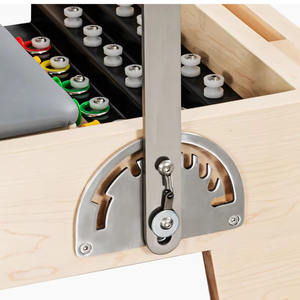 Fournisseur d'équipement de fitness Lit de base à glissière bidirectionnelle classique Réformateur de tour de Pilates professionnel - Product Image 3