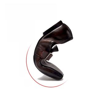 รองเท้าโลฟเฟอร์ทำมือสำหรับผู้ชาย, รองเท้าหนังแท้รองเท้าทางการ - Product Image 4