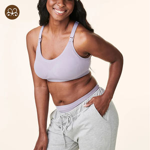 Venta al por mayor ligero Keyhole Racerback <span class=keywords><strong>Sujetador</strong></span> de <span class=keywords><strong>lactancia</strong></span> de enfermería personalizado <span class=keywords><strong>Sujetador</strong></span> deportivo de bajo impacto - Product Image 5