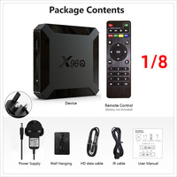 Vente chaude X96Q Android TV BOX avec prix d'usine 2.4G 4k 1GB 8GB / 2GB 16GB smart tv android ott box dans Set Top Box