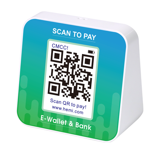 Y66B 4G/Wi-Fi Dynamic QR Code Soundbox Payment 5 W Speaker