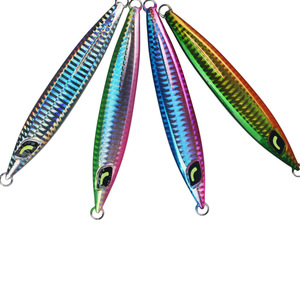 Señuelo de pesca de 180g de hundimiento rápido, que brilla en la oscuridad, para pesca en alta mar de atún, pargo rojo y pez cola amarilla. - Product Image 4