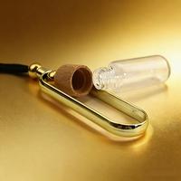 Cadeaux d'affaires promotionnels, mini flacon de parfum avec boîte, 10 ml, flacons de parfum vides à suspendre, pendentif de voiture, récipient de parfum en verre