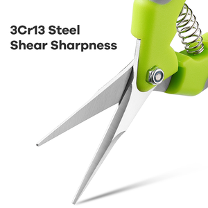 Kéo tỉa cành 6.5 inch, siêu bén, kéo cắt tỉa hoa, cành cây, kéo làm vườn bằng thép không gỉ - Product Image 4