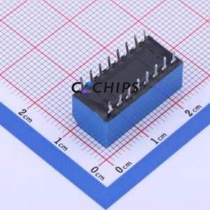 EPS108AZ DIP Switch Through hole Component (THT) Switch Piano Key Single Pole Single Throw 8 2.54mm - Product Image 2