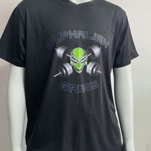 Suministro directo de fábrica Entrenamiento Camiseta para hombre Fitness Hombres Deportes Camisa de compresión Estilo básico - Product Image 4