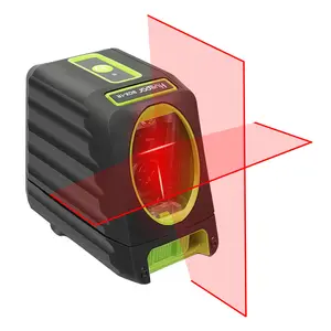 Huepar Box-1R Laser ebene Automatische rotierende Nivellierung Horizontale vertikale Querlinie Roter Strahl Selbst pegel Rotary