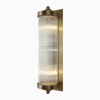 Appliques murales contemporaines en cuivre sur mesure pour escaliers, éclairage intérieur, lampes murales de chambre à coucher, design chaîne argentée, lumières faites à la main pour la maison