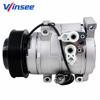 Compresseur de climatisation OE Fit 12V pour Toyota Alphard ANH10 Previa Estima ACR30 2.4L 2AZ-FE OEM 88320-28350 88320-28410 115MM 7PK