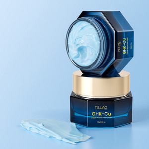 Crème hydratante raffermissante au collagène pour le visage, soin quotidien pour une peau lisse, crème pour le visage au peptide de cuivre GHK-Cu - Product Image 5