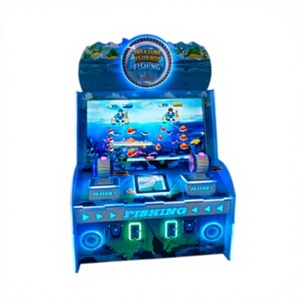 Máquina de Pesca Arcade Treasure Island para 2 Jugadores, Operada con Monedas, Juego de Pesca con Premios, 350W - Product Image 1