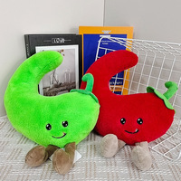 Peluche personnalisée de style mixte, motif dessin animé, alimentaire ou animalier créatif, en coton PP et polyester, vente en gros, cadeau pour machine à griffes