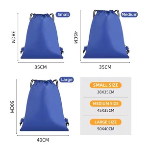 Wholesale Customisable Logo Polyester Nylon <b>Drawstring</b> <b>Bags</b> and Backpack <b>Drawstring</b> <b>Bags</b> - Product Image 5