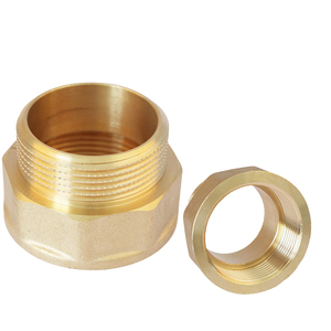 Raccord de tuyauterie en laiton YOD personnalisé 3/4, 5/8, 1/2, 1 pouce NPT BSP BSPT, adaptateur mâle-femelle, connecteur hexagonal pour <span class=keywords><strong>tuyau</strong></span> - Product Image 3