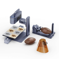 Extension rotative et coulissante LP4 Deluxe pour la gravure et la découpe au laser, compatible avec le format DXF, le bois, le MDF, le caoutchouc et le cristal