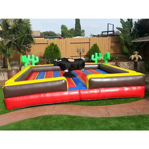 Máquina de Toro Mecánico Inflable de Alta Calidad con Soplador para Montar, Toro Mecánico Inflable para Rodeo - Product Image 5