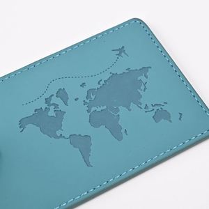 Set di Etichette per Bagagli e Passaporto Personalizzate 2025, Modello P-2671 con Logo Personalizzato, Cambio Colore, PU Ecologico, Stampa in Rilievo alla Moda, Porta <span class=keywords><strong>Biglietti</strong></span> - Product Image 2