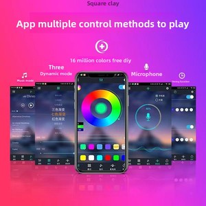 <span class=keywords><strong>RGB</strong></span> <span class=keywords><strong>LED</strong></span> Strip thông minh Strip Lights cho chơi game bàn trang trí phòng TV đèn nền điện thoại thông minh Dimmable - Product Image 3