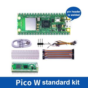 Kit de démarrage <span class=keywords><strong>Raspberry</strong></span> <span class=keywords><strong>Pi</strong></span> <span class=keywords><strong>Pico</strong></span> <span class=keywords><strong>W</strong></span> Linux, mini ordinateur entièrement équipé, carte de développement <span class=keywords><strong>RP2040</strong></span>, boîtier BGA pour le codage et l'invention - Product Image 5